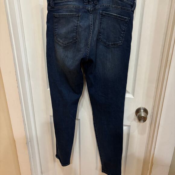 Kut from the Kloth Denim Mia Skinny Size 10 Dark Denim - Picture 3 of 9